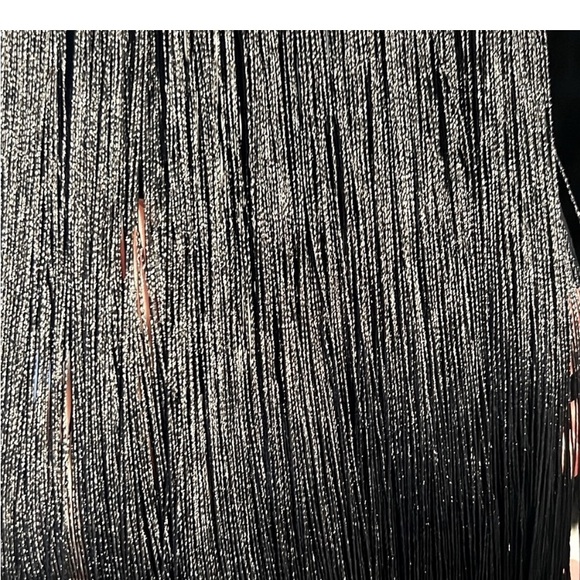 NWT J. Crew Collection Limited Edition Mini Fringe Trim Black Skirt Womens 4 - Picture 8 of 8